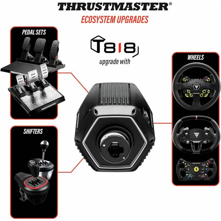 Thrustmaster T818 Direct Drive servo base for PC (British brand)