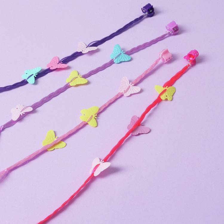 Flitzy butterfly tassel hair clips, imported from the UK
