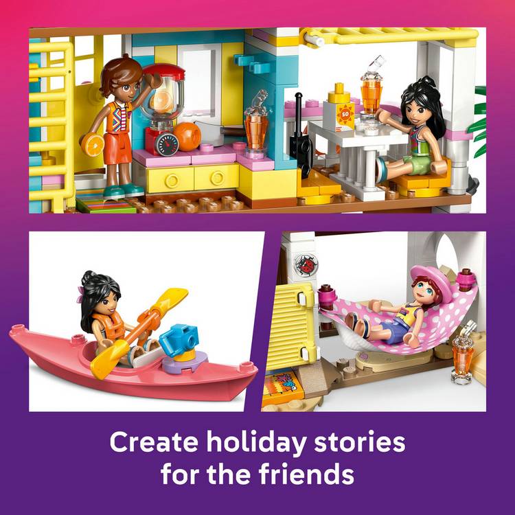 LEGO Friends Beach House building toy 42699 with seals, UK version