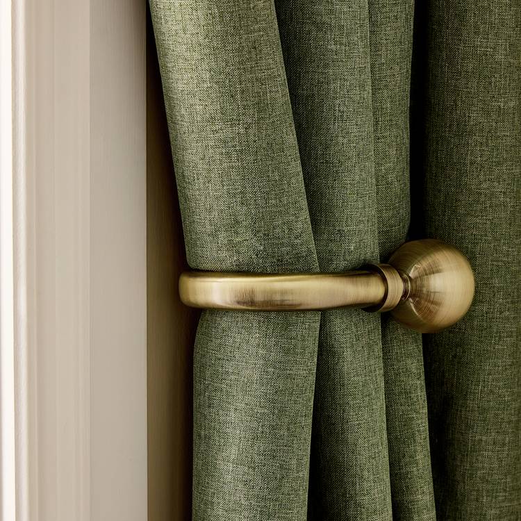 Argos Home curtain holdback gold 15.9cm - British product