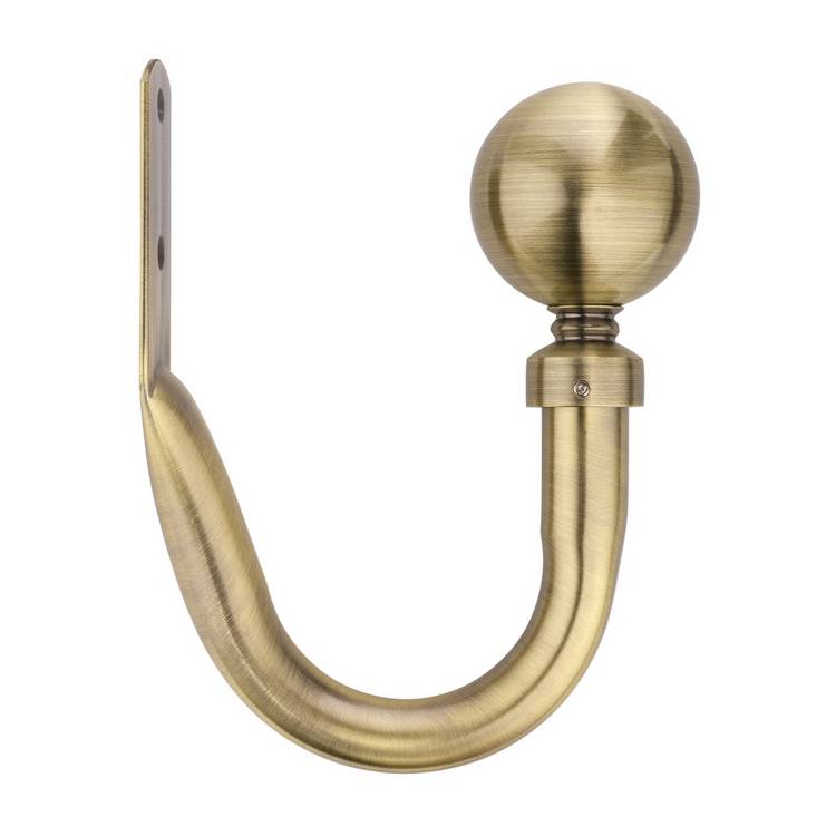 Argos Home curtain holdback gold 15.9cm - British product