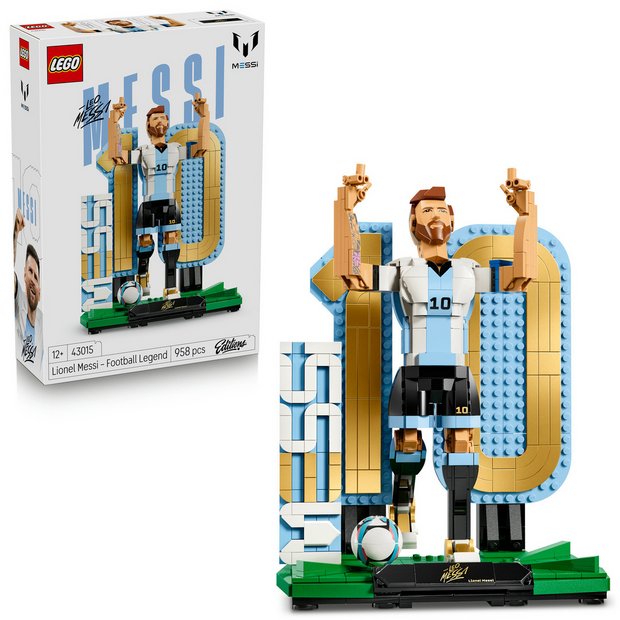 LEGO Lionel Messi building set 958 pieces, imported from the UK