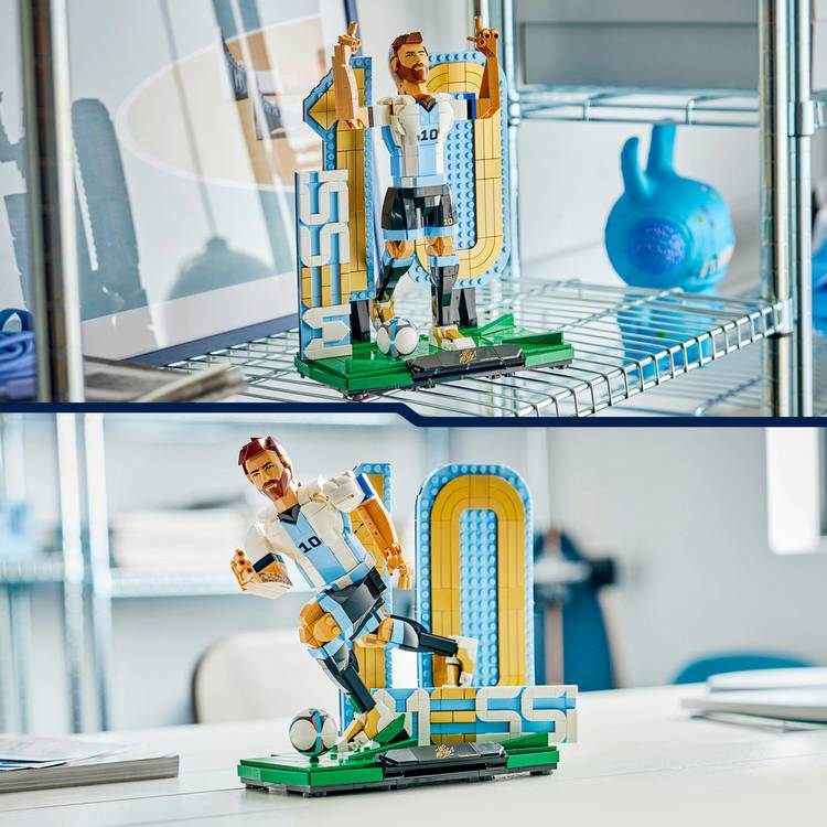 LEGO Lionel Messi building set 958 pieces, imported from the UK