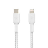 Argos Belkin 1m USB-C to Lightning Braided Cable - White- Buy online at McGrocer