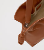 LOEWE medium leather flamenco clutch bag (British brand)