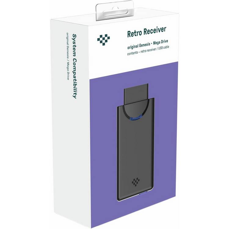 8BitDo Retro Receiver for SEGA Genesis and Mega Drive, imported from the UK