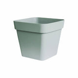 Argos Ivyline Cleo Square Plastic Planter with Wheels Sage 40cm- Buy online at McGrocer