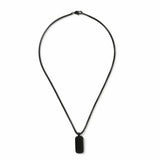 Argos Uncommon Souls Black Tone Dog Tag Pendant Necklace- Buy online at McGrocer