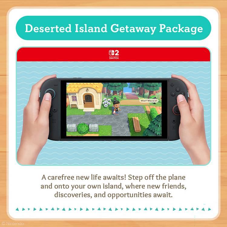 Animal Crossing New Horizons Nintendo Switch 2, UK version