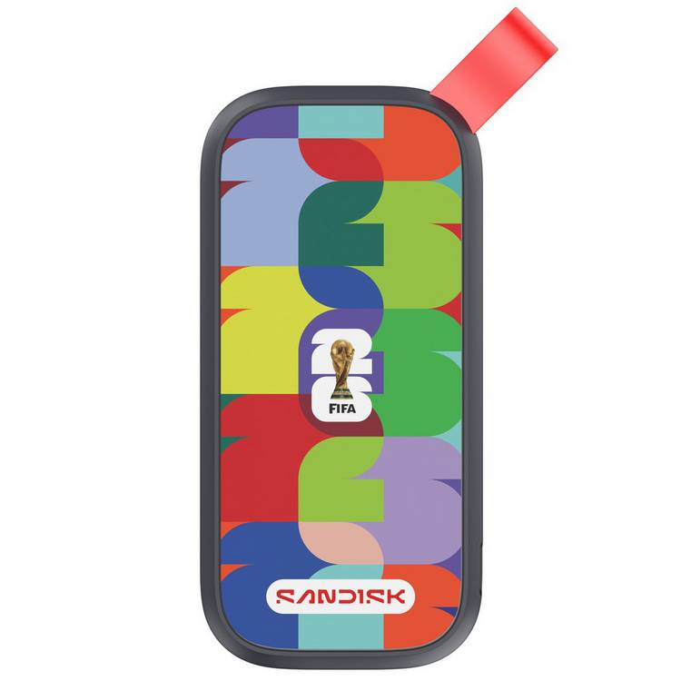 SanDisk Portable SSD FIFA World Cup 2026 Edition 1TB - British product