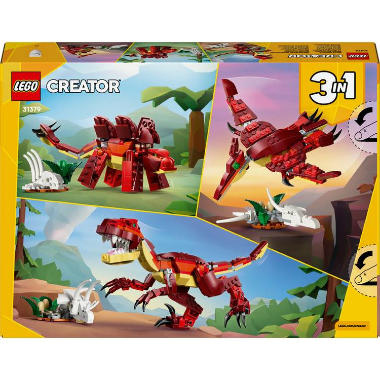 LEGO Creator Fierce Dinosaur building toy 283 pieces (British brand)