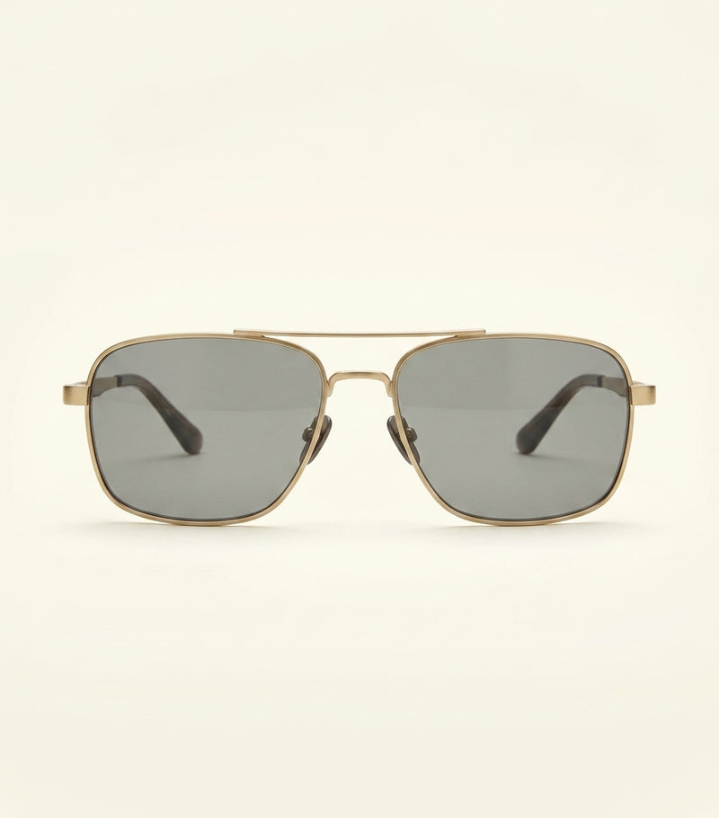 Burberry pilot sunglasses gold-tone frame tinted lenses - British product
