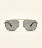 Burberry pilot sunglasses gold-tone frame tinted lenses - British product