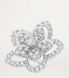 Graff Wild Flower diamond stud earrings - British product