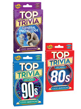 Next Cheatwell Games Top Trivia 80s & 90s Mixed Question Card Games 2-Pack- Buy online at McGrocer