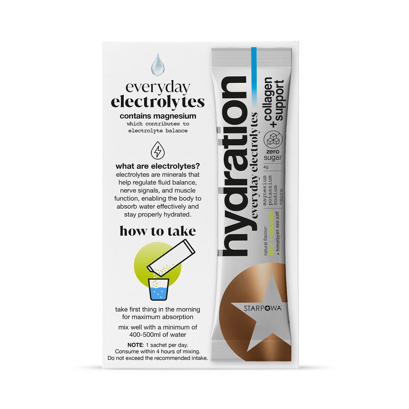 Starpowa hydration sachets Lime Coconut flavour 10 sachets (British brand)
