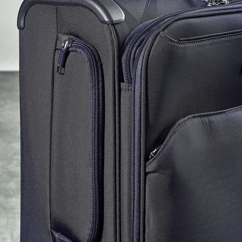 Rock Georgia 4-piece luggage set Navy, imported from the UK