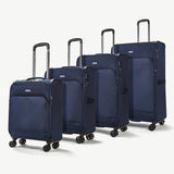 Costco UK Rock Georgia 4 Piece Softside Luggage Set in Navy- Buy online at McGrocer