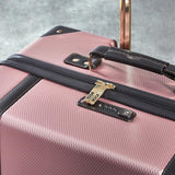 Rock 3 piece hardside luggage set pink, UK version