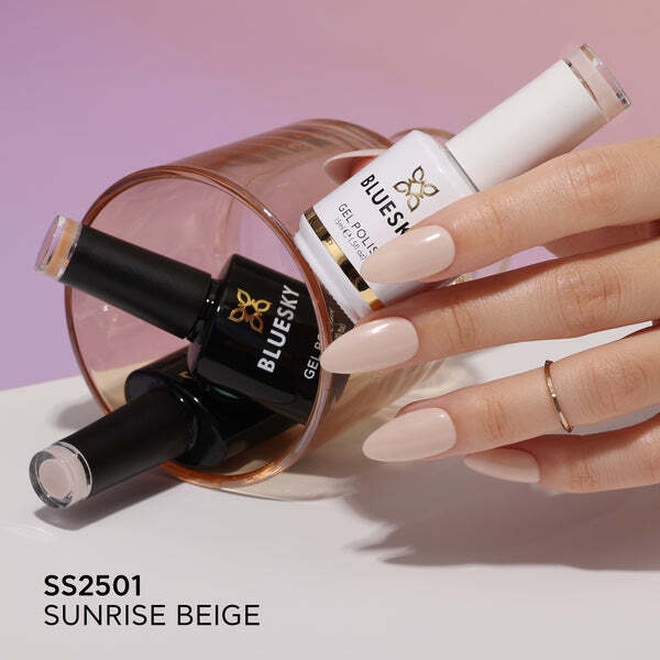 Bluesky gel polish Sunrise Beige 10ml - British product