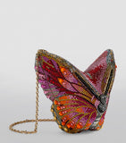 Judith Leiber Crystal Fireclipper Butterfly Clutch (British brand)