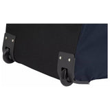 Medium navy blue wheeled holdall with 60 litre capacity (British brand)