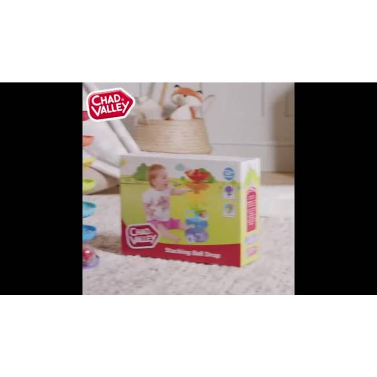 Chad Valley stacking ball drop toy, UK version