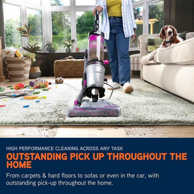 Vax upright vacuum cleaner Steerable Max Pet (British brand)