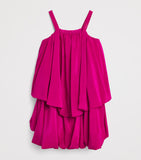 Chloé kids silk ruffled ceremony dress 4-14 years - British product