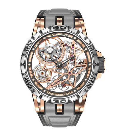 Harrods Roger Dubuis Excalibur Spider Monobalancier Rose Gold Watch 45mm- Buy online at McGrocer