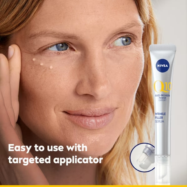 Nivea Q10 anti wrinkle filler serum 15ml, imported from the UK