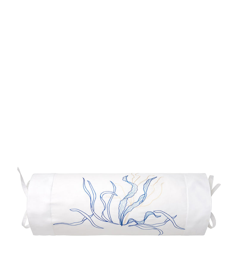 Yves Delorme Couture Nautilus neck roll 13cm x 35cm (British brand)