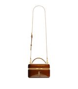 Harrods Saint Laurent Mini Patent Leather Gaby Top-Handle Bag- Buy online at McGrocer
