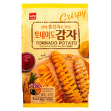 Wang Tornado Potato snack on skewer, imported from the UK