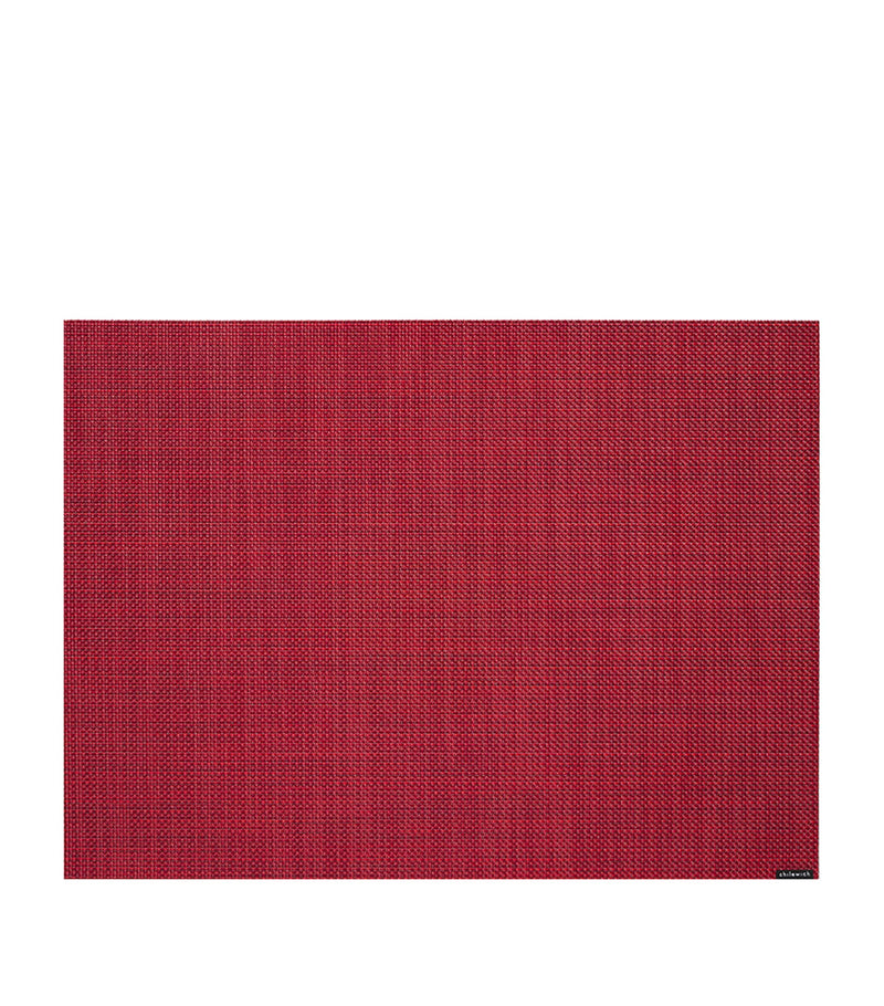 Chilewich Mini Basketweave Rectangle Placemat 36cm x 48cm - British product