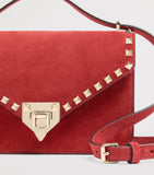 Valentino Garavani Rockstud small split leather shoulder bag, imported from the UK