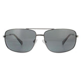 Polaroid grey polarized sunglasses stainless steel - British product