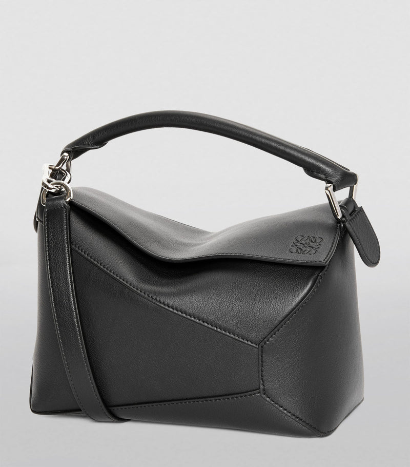 LOEWE Small Leather Puzzle Edge Top-Handle Bag (British brand)