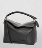 LOEWE Small Leather Puzzle Edge Top-Handle Bag (British brand)
