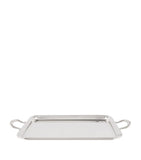 Greggio silver-plated tray with handles 41cm x 30cm - British product