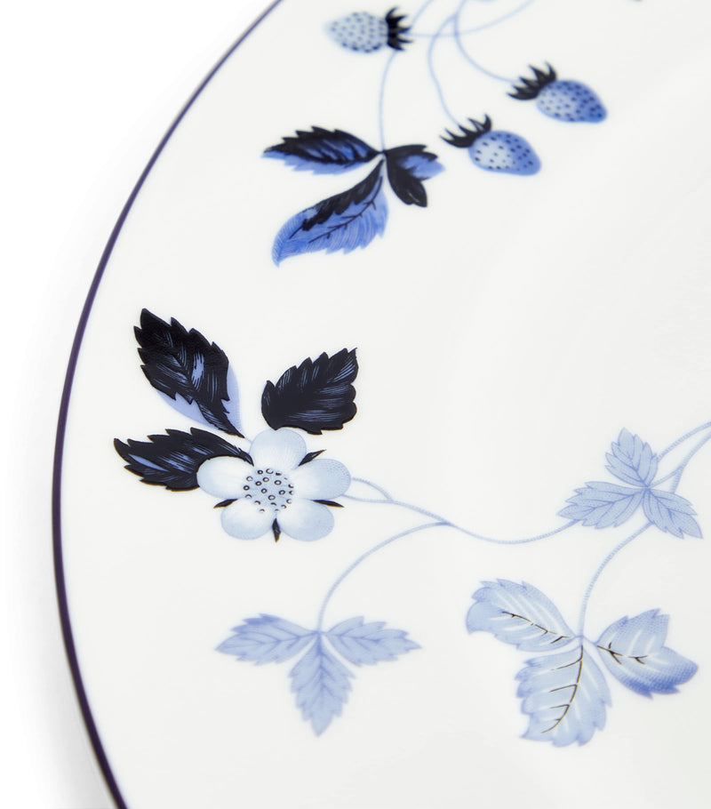 Wedgwood Wild Strawberry Inky Blue dinner plate 27cm (British brand)