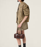 Miu Miu leather Beau patchwork top-handle bag, UK version