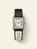 Cartier Tank Américaine small 18ct yellow-gold leather watch 29.5mm, UK version