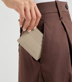Brunello Cucinelli leather logo card holder 8.5x10cm, imported from the UK