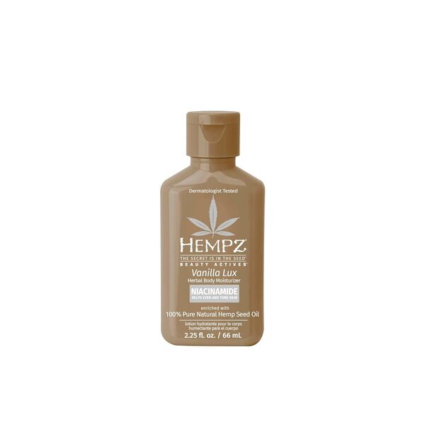 Hempz Herbal Body Moisturizer Vanilla Lux 66ml, imported from the UK