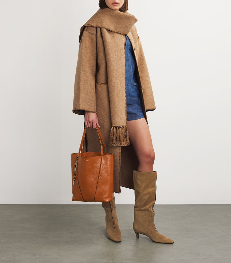Chloé medium calfskin Spin tote bag, UK version