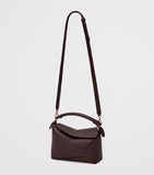 LOEWE small leather Puzzle Edge top-handle bag (British brand)