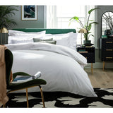 Habitat Egyptian cotton 400TC solid white bedding set single - British product