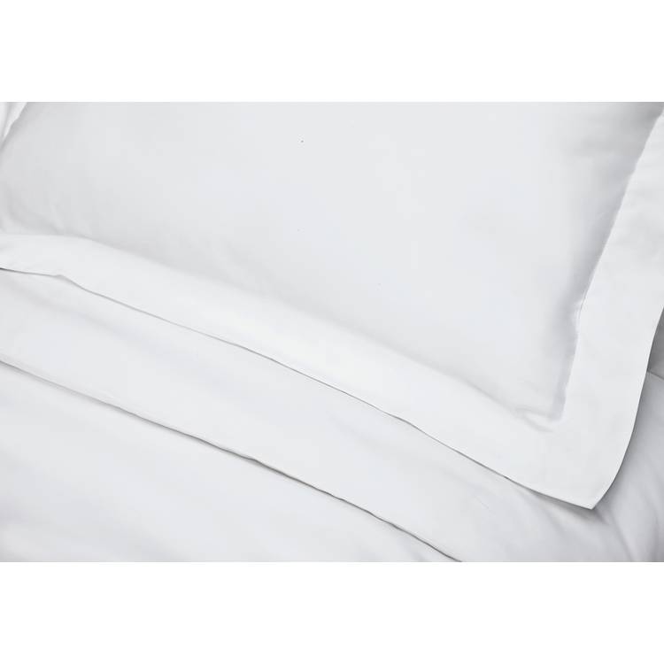 Habitat Egyptian cotton 400TC solid white bedding set single - British product