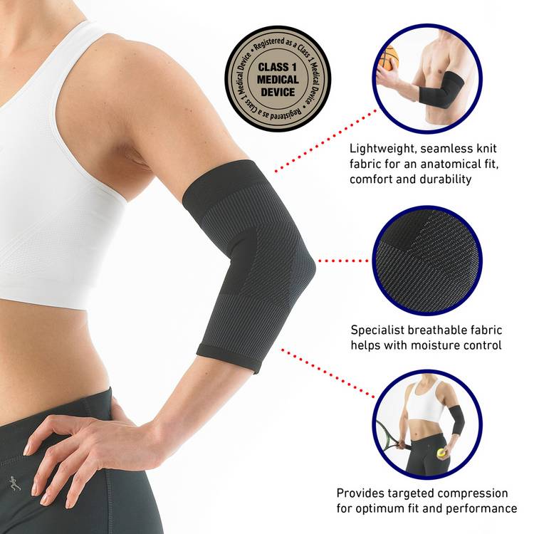 Neo G Airflow elbow support for left or right elbow - British product